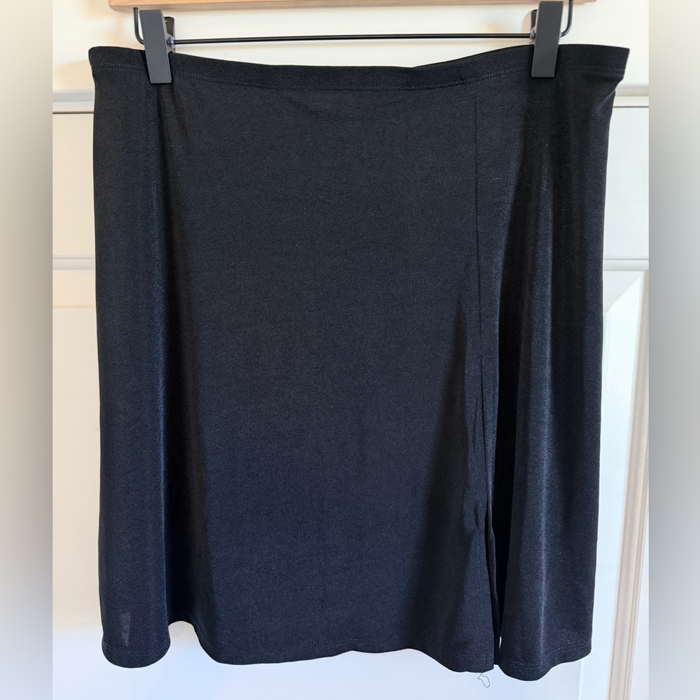 Black Swim Skirt